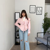 Jeans Wide Leg con strappi 8657