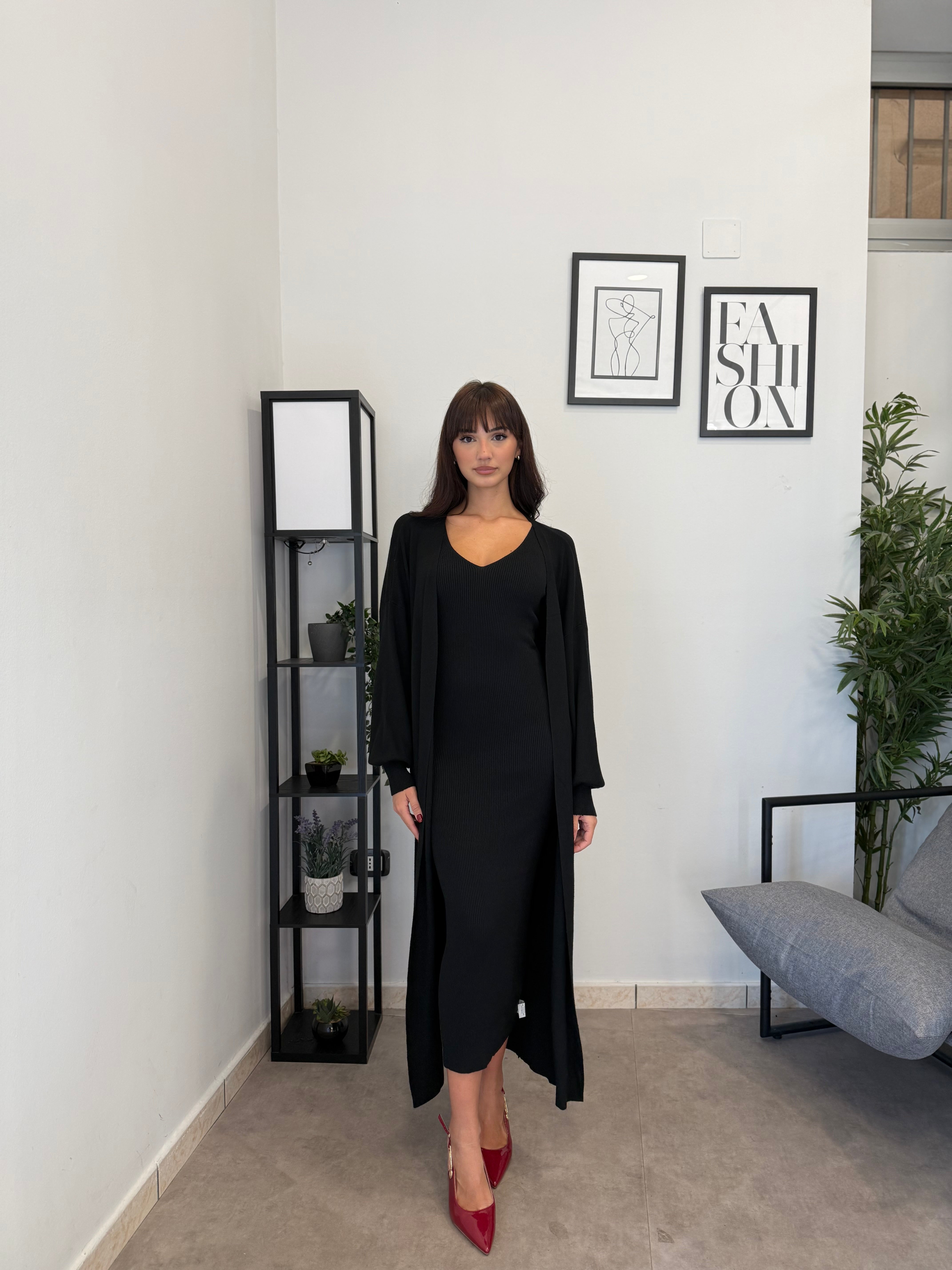 Abito con Cardigan 012