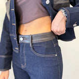 Jeans Wide leg Scuro 5592