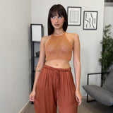 Crop Top in Crochet 2372