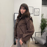 Giubbotto Scamosciato - Brown 2890