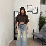 Jeans Palazzo Sabbiato 2622