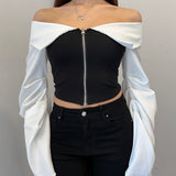 Crop Top Black 276