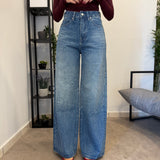 Jeans Full strass Chiaro 3435