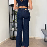 Jeans Gamba dritta scuro 2417