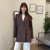 Blazer Over - Brown  1109