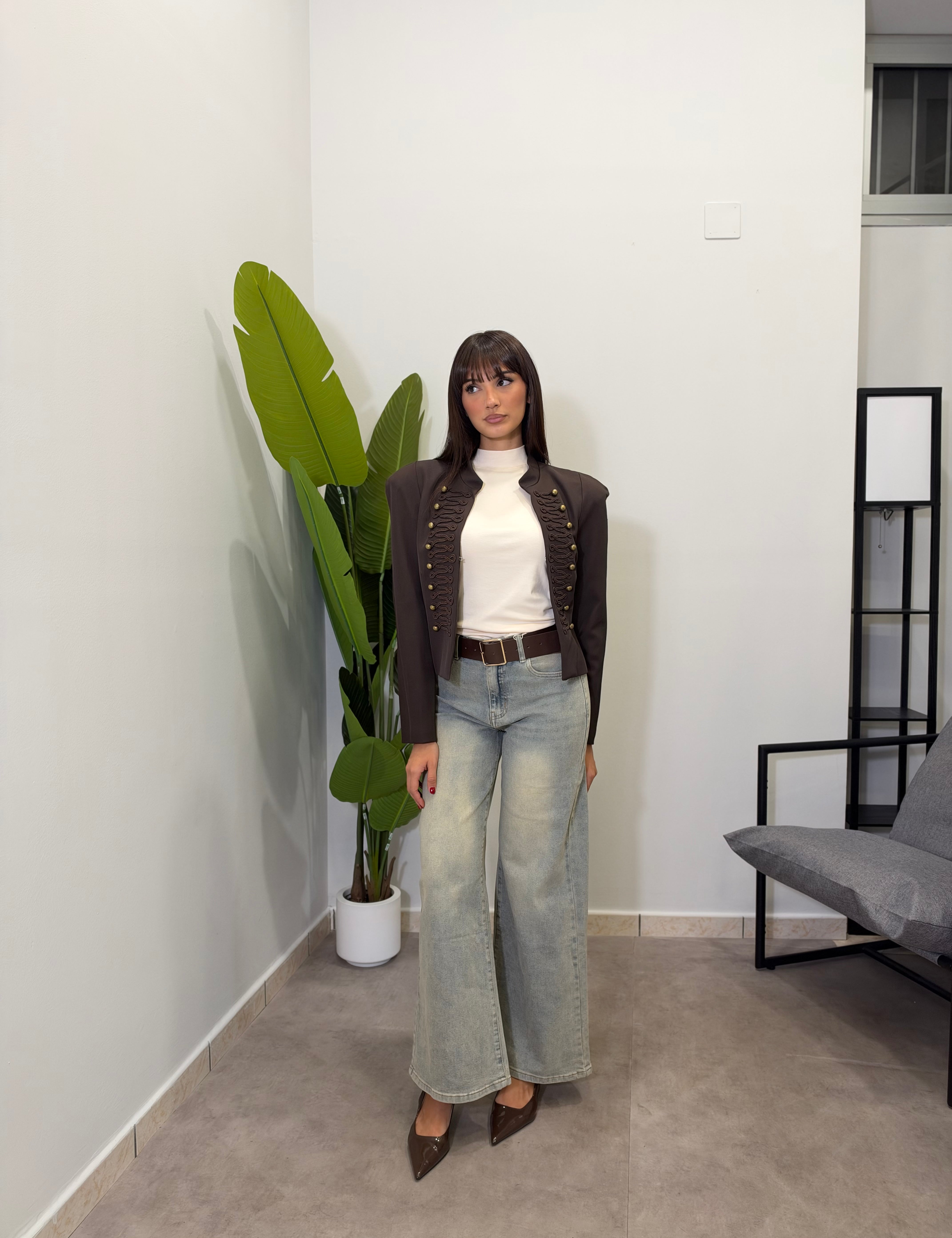 Jeans W/L con cintura 9557