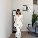 Tailleur in Misto Lino 2637