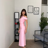 Abito Midi Woman - Pink  23473