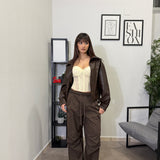 Pantalone Cargo - Brown 3105