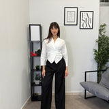 Camicia Incrociatina - Bianca 2120