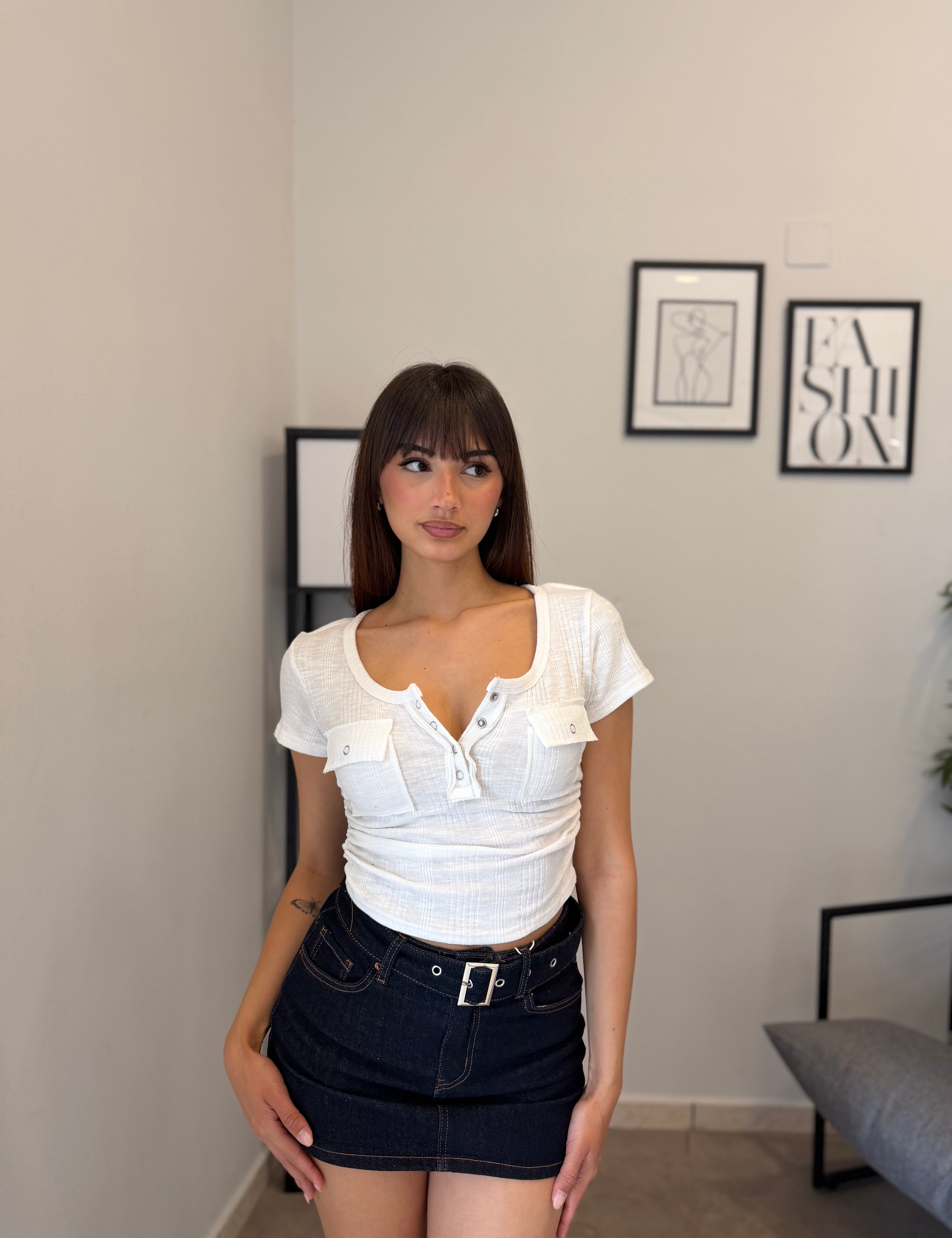 T-shirt Crop 520