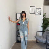 Tuta in Denim 1038