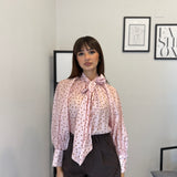 Camicia a pois - Rosa 20003
