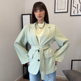Blazer con Cintura Green - 3871