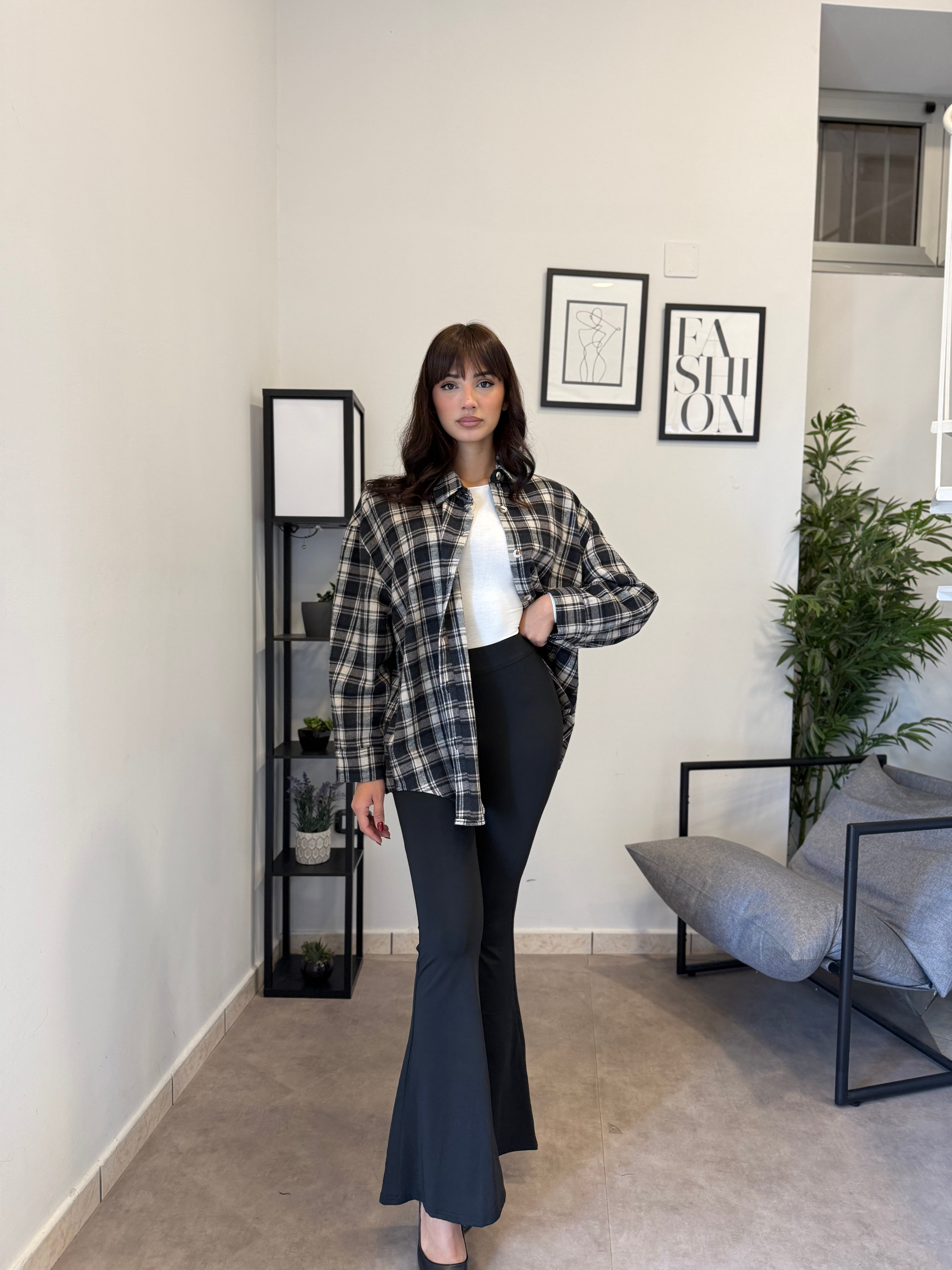 Pantalone a Zampa in licra 2350