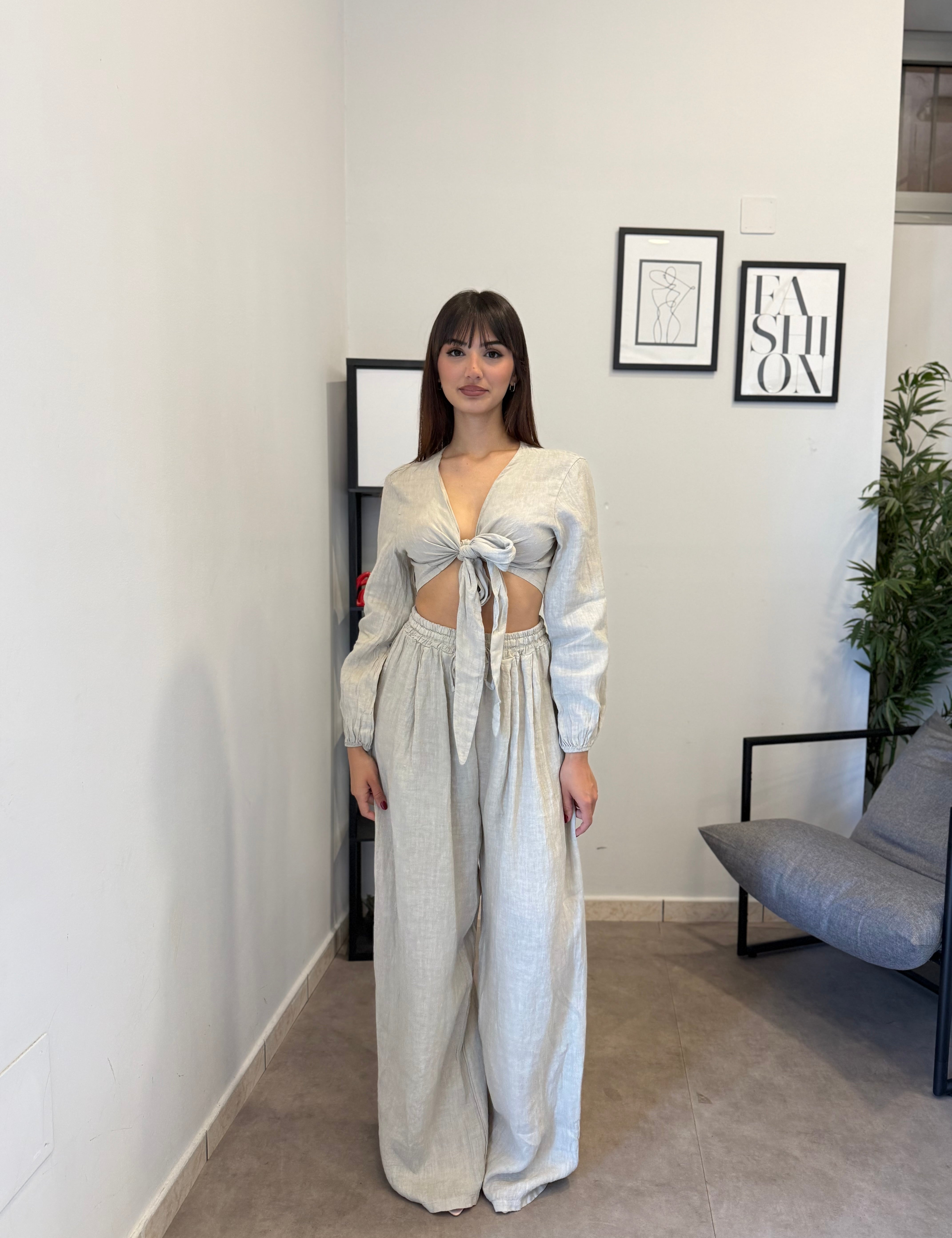 Set-Coordinato 100%lino 8767