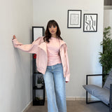 Jeans Pink Strass 1629