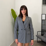 Blazer Spigato - Black 2649