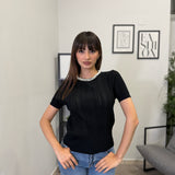Maglia con Perline 5397