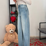 Jeans Vita Alta Chiaro 3925