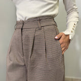 Pantalone pied de poul 15582