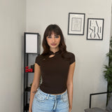 Maglia Crop Corean 1464