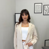 Camicia rigo bianco - beige 1939