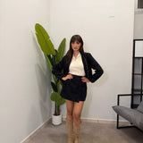 Set-Coordinato in simil Denim 2892