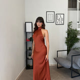 Abito Satin Valentina 2759
