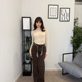 Jeans Wide leg Brown 362