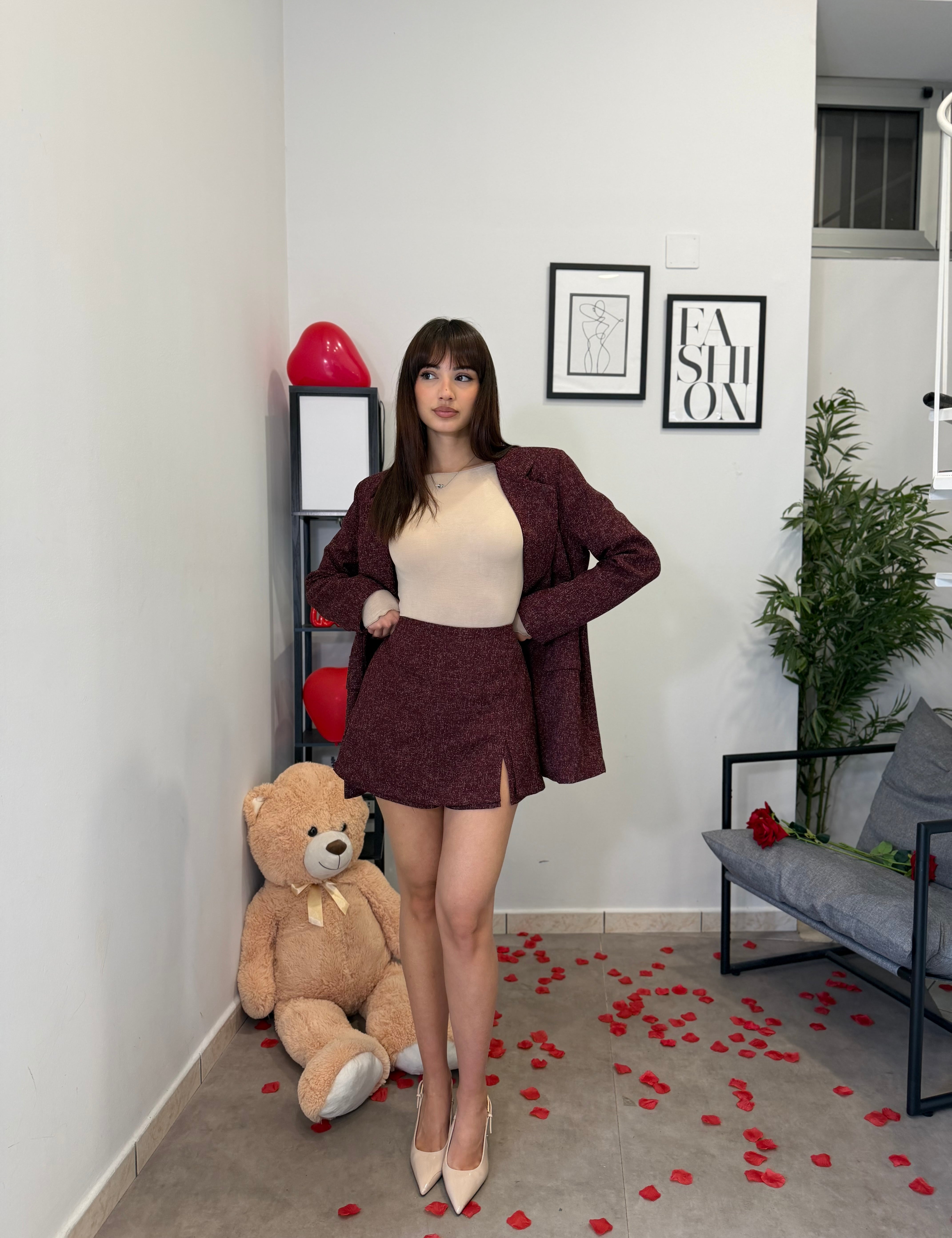 Gonna/Shorts Melange 2604