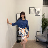 Gonna Pareo Etnic Orange 6934