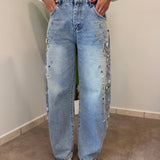Jeans Balloon Flowers 5260