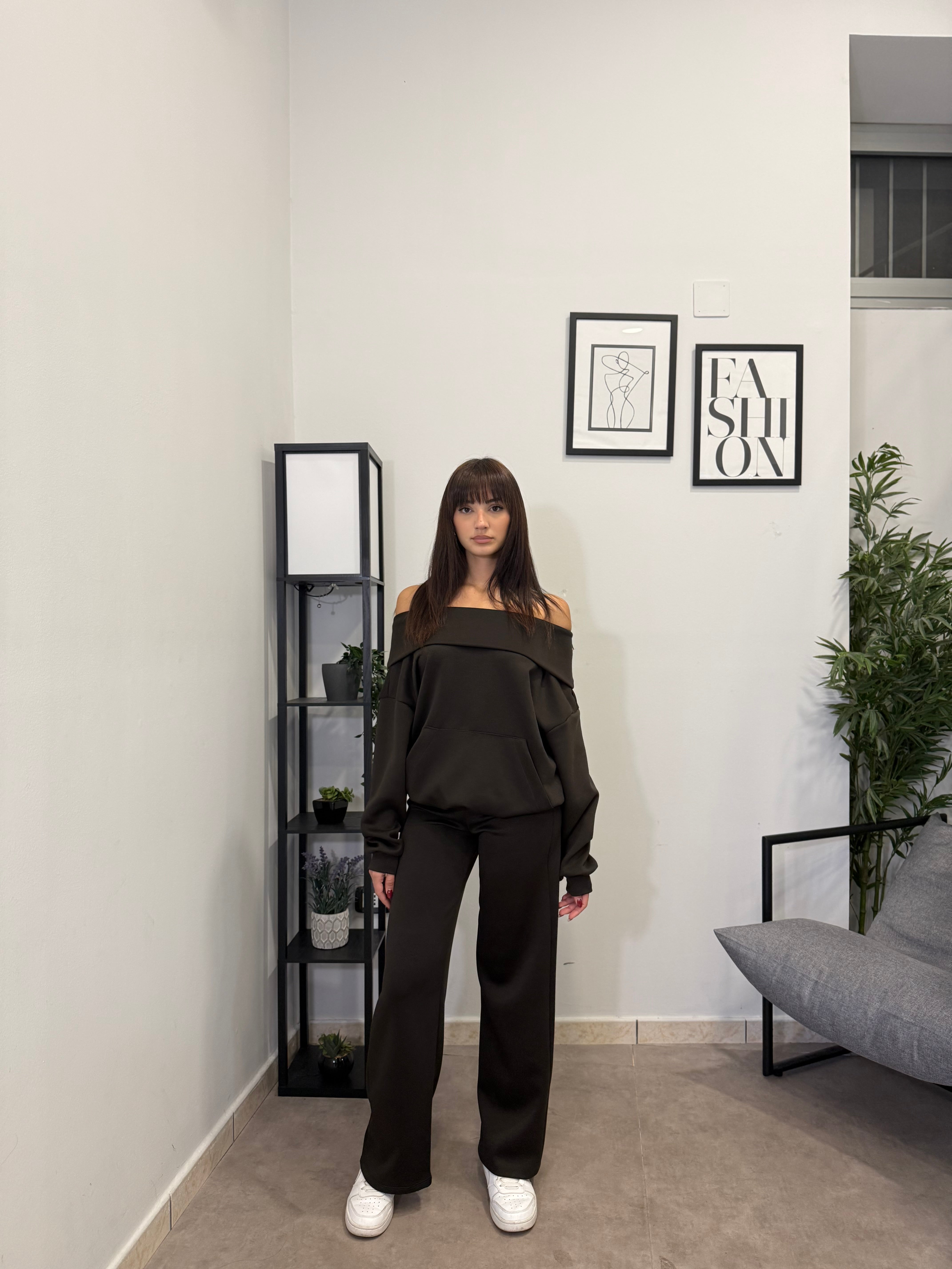 Pantalone Tuta con risvolto 9619