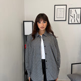 Camicia in cotone quadretti 2695