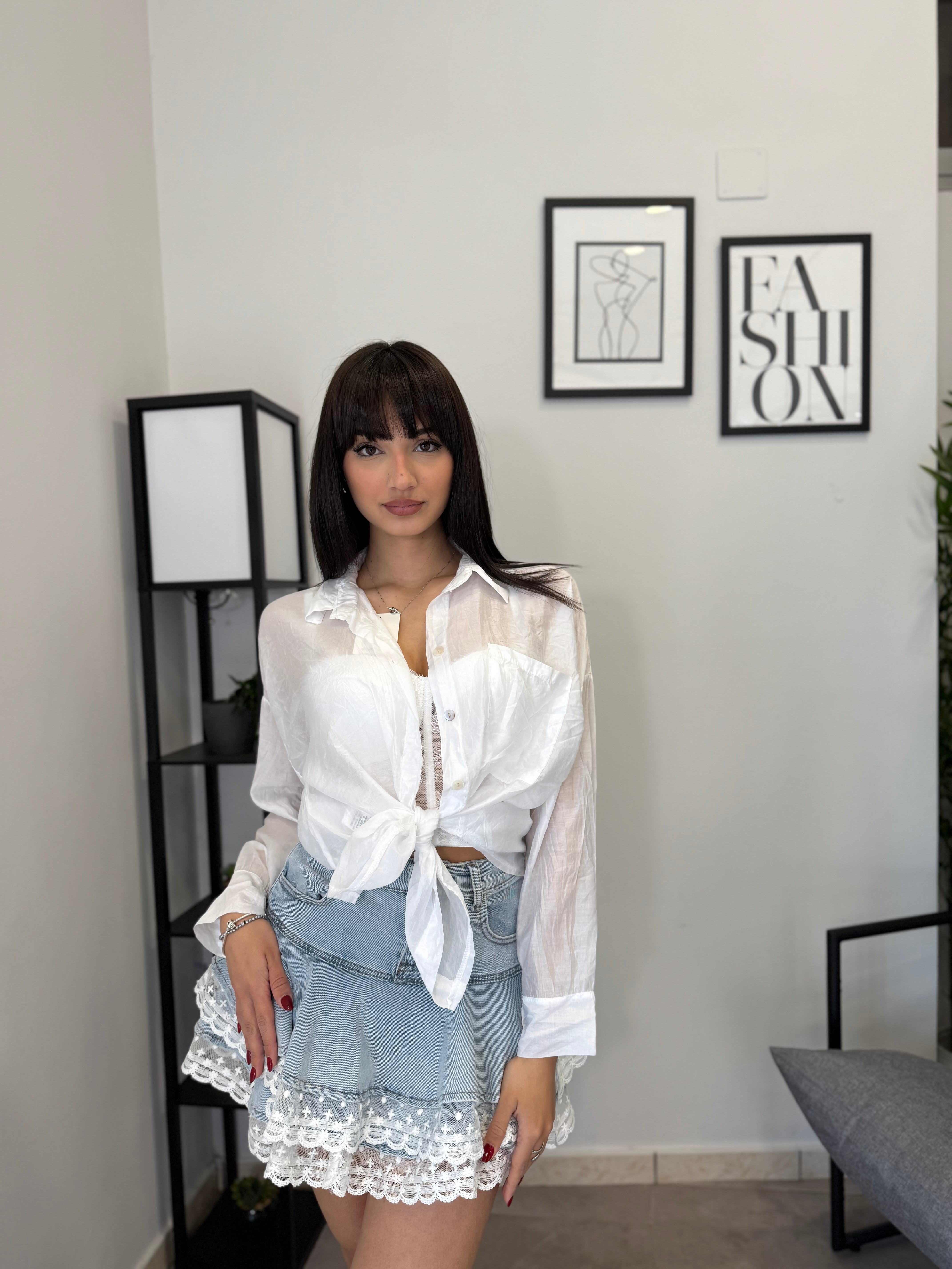 Camicia Semitrasparente 2513