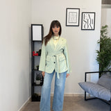 Blazer con Cintura Green - 3871
