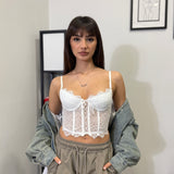 Corpetto Corto - Bianco 06112