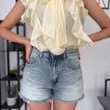 Shorts in jeans chiaro 717