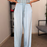 Pantalone Effetto Satin 2420