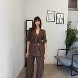 Tailleur in Misto Lino 2637