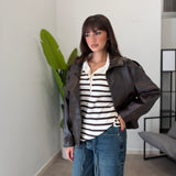 Biker Ecopelle - Brown 538