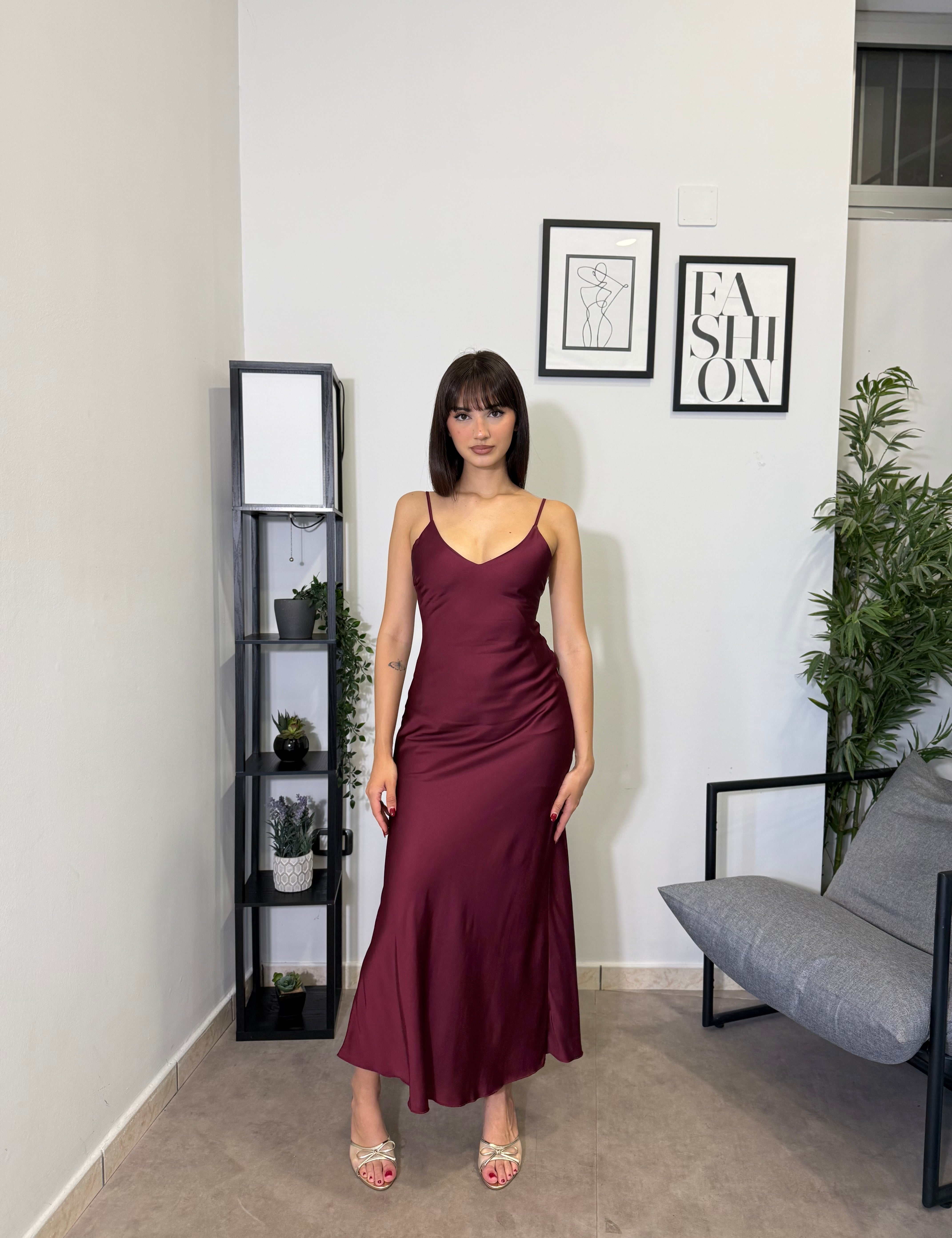 Abito Satin Loredana 1407