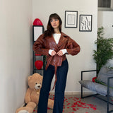 Giubbotto Ecopelle Animalier 2626