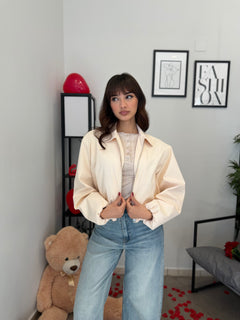 Bomber in Cotone Corto 8076