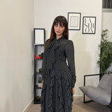 Abito Long Pois 9517
