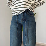 Jeans Balloon con laccio 3272