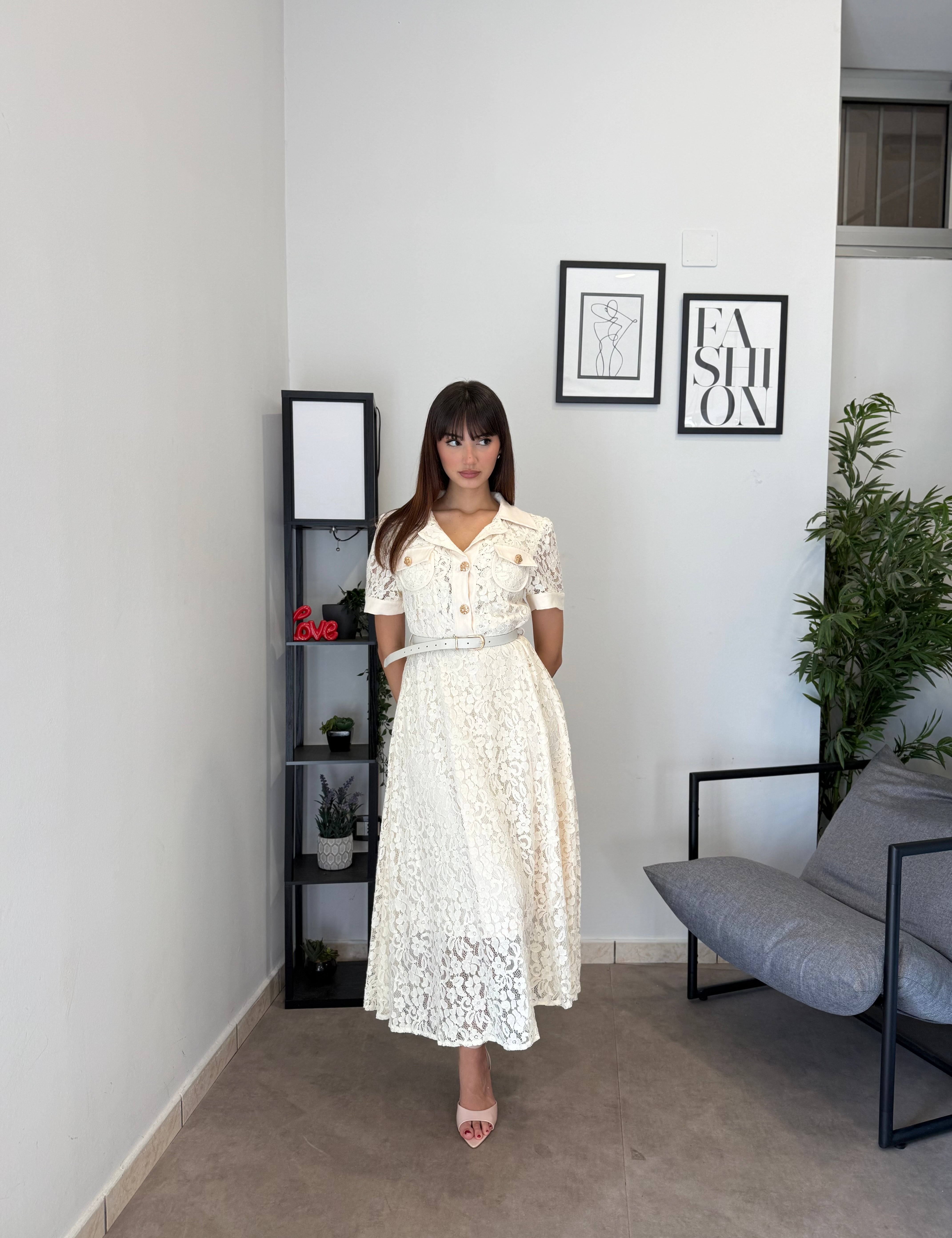 Abito Bon Ton in macramè 1032