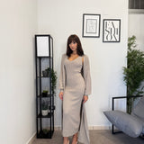 Abito con Cardigan 187